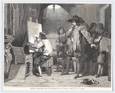 Sebastian Gomez Discovered by His Master Murillo, At Work (from the “Illustrated London News”) MET DP872975