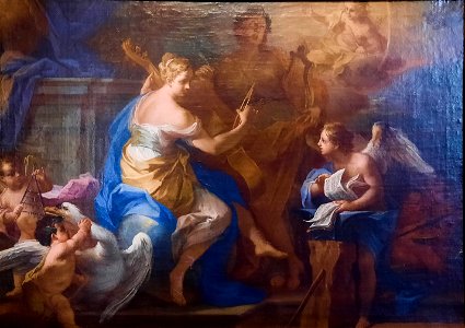 Sebastiano Conca - Allegoria della Musica e della Poesia