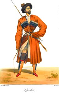 Scènes, paysages, moeurs et costumes du Caucase dessinés d'aprés nature par le prince G. Gagarine.18