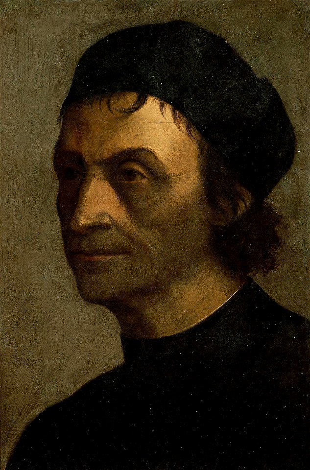 Sebastiano di Francesco Luciani gen. del Piombo - Bildnis eines Geistlichen des päpstlichen Hofes - GG 1939 - Kunsthistorisches Museum