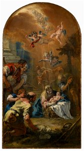 Sebastiano Ricci (Belluno 1659-Venice 1734) - The Adoration of the Shepherds - RCIN 403974 - Royal Collection