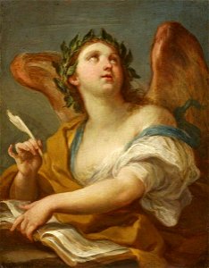 Sebastiano Conca (1680-1764) - The Genius of History (Fame Writing History) - 732096 - National Trust
