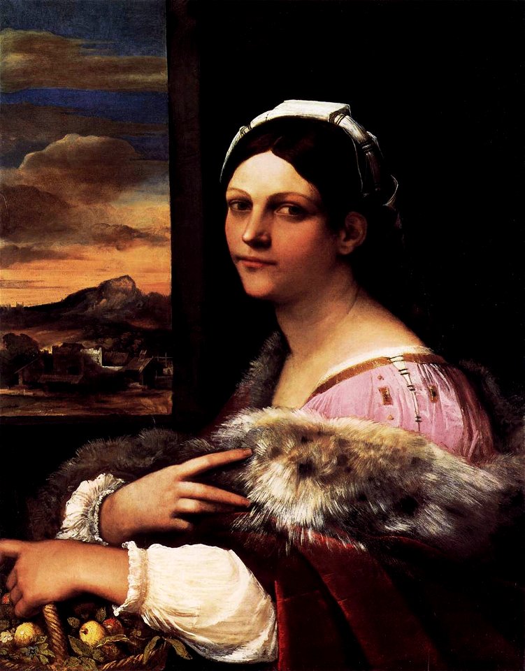 Sebastiano del Piombo - A Young Roman Woman - WGA21122