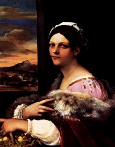 Sebastiano del Piombo - A Young Roman Woman - WGA21122