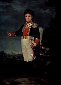Sebastian Gabriel de Borbón y Braganza by Goya