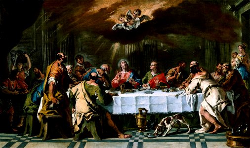 Sebastiano Ricci - The Last Supper - BF.1979.20 - Museum of Fine Arts
