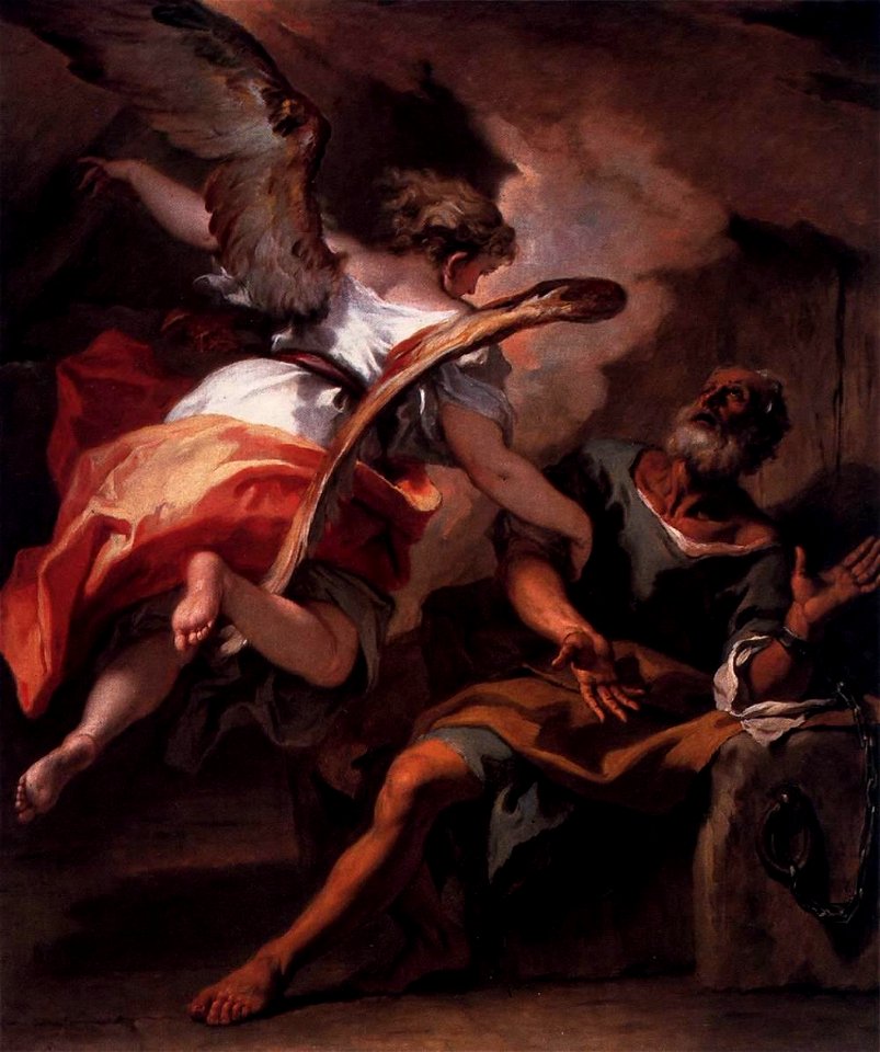 Sebastiano Ricci - The Liberation of St Peter - WGA19436