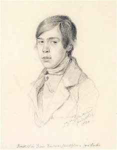 Sebastian Holzner Brustbild des Jakob Reutemann 1844