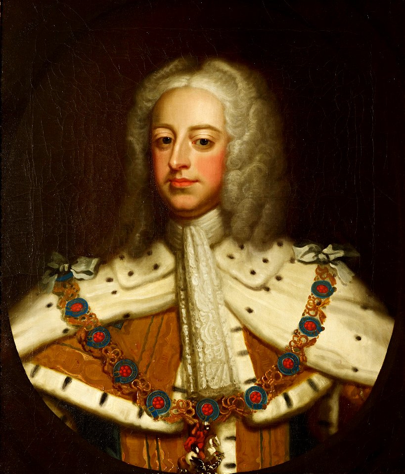 Enoch Seeman (c. 1694-1745) - George II (1683-1760) - RCIN 406201 - Royal Collection