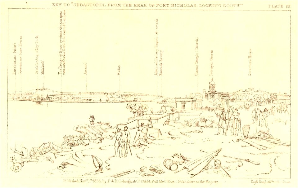 Sebastopol from the rear of Fort Nicholas, looking south (BM 1944,0405.2.61 1)