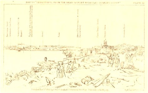 Sebastopol from the rear of Fort Nicholas, looking south (BM 1944,0405.2.61 1)