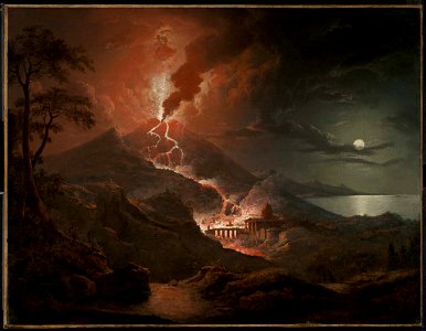 Sebastian Pether - Eruption of Vesuvius with Destruction of a Roman City - 1978.157 - Museum of Fine Arts