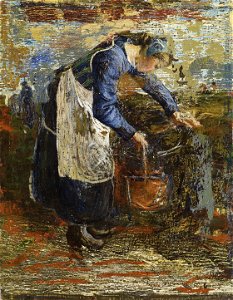 Segantini - Frau am Brunnen, 1896, 5089549
