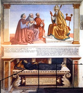 Sebastiano Mainardi - Tomb Monument to Fra Domenico Strambi - WGA13867. Free illustration for personal and commercial use.