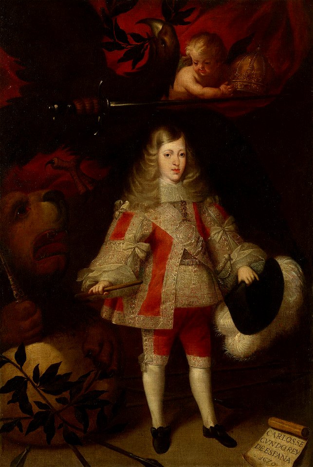 Sebastián Herrera Barnuevo (1619-71) - Carlos II, King of Spain (1661-1700) - RCIN 403020 - Royal Collection