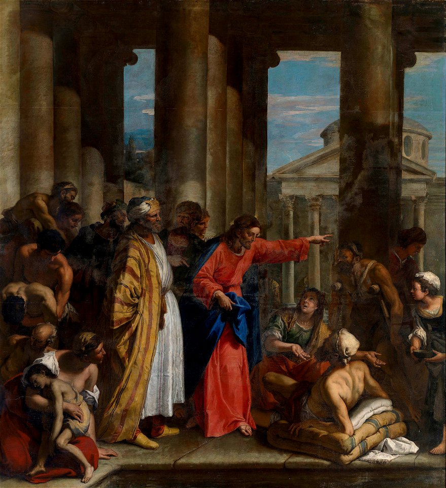 Sebastiano Ricci (Belluno 1659-Venice 1734) - The Pool of Bethesda - RCIN 400080 - Royal Collection