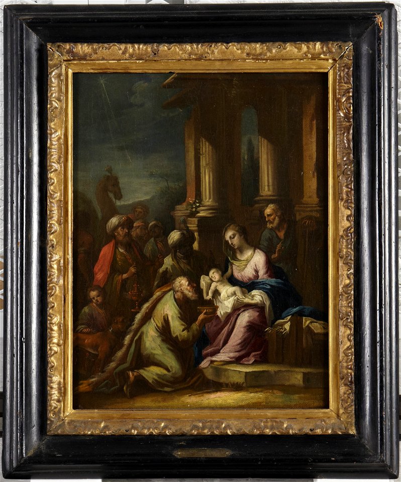 Sebastiano Conca - Adoration of the Magi - y1955-3225 - Princeton University Art Museum