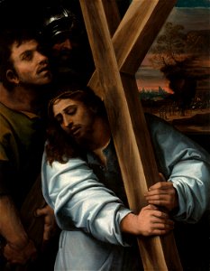 Sebastiano del Piombo - Christ Carrying the Cross - 2016.15 - Art Institute of Chicago. Free illustration for personal and commercial use.
