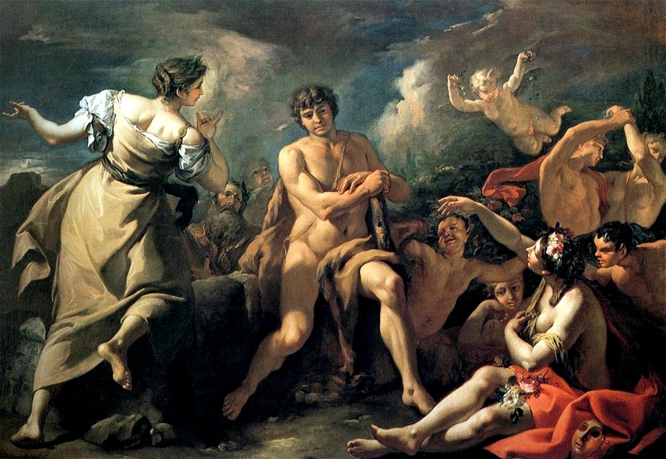 Sebastiano Ricci - Hercules at the crossroads