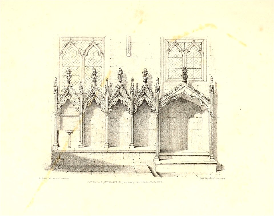 Sedilia Meysey Hampton illustrationsofm00camb 0235