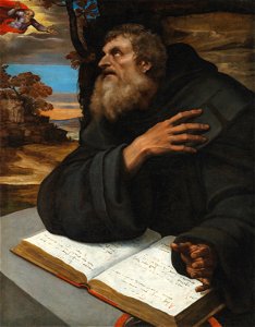 Sebastiano luciani called sebastiano del piombo the vision of saint an115015)