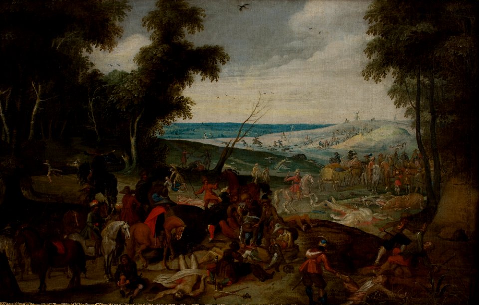 Sebastian Vrancx - Battlefield - MNK XII-A-626 - National Museum Kraków