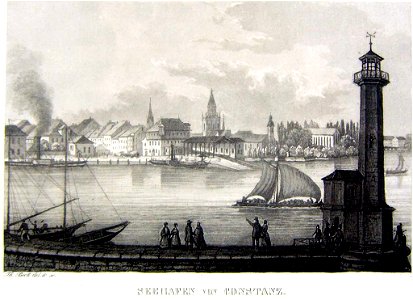 Seehafen von Constanz Th Beck