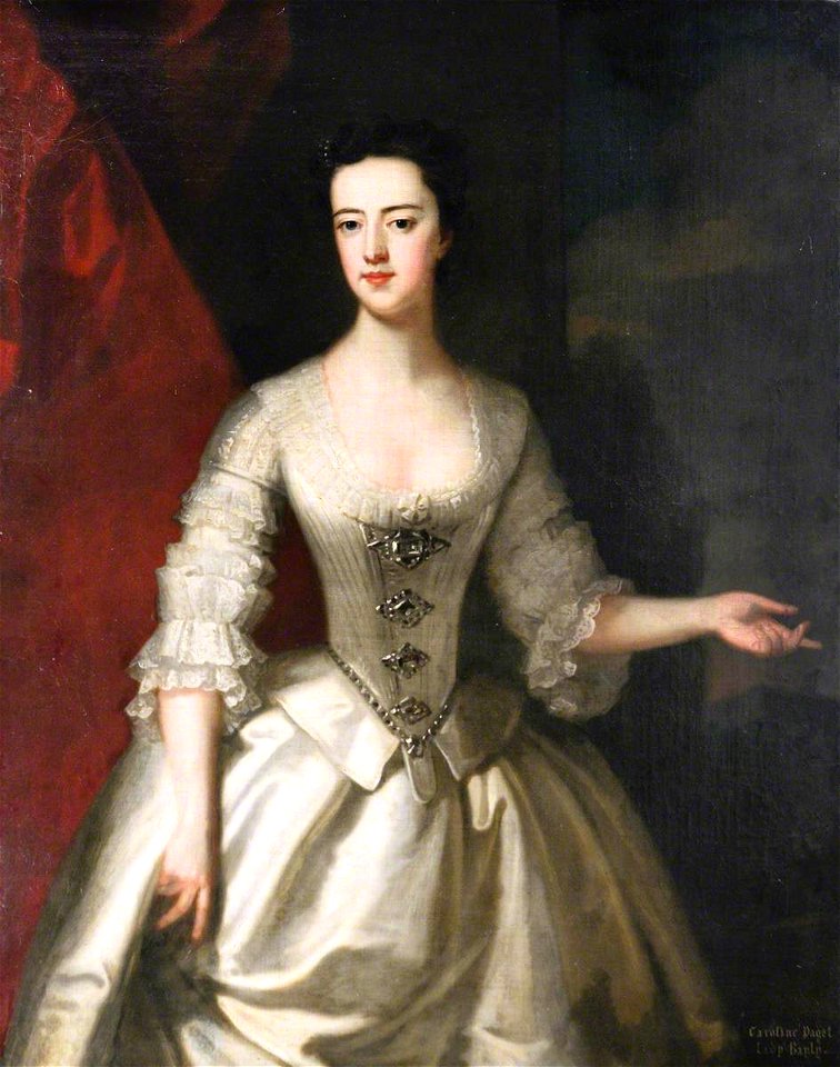 Enoch Seeman the younger (c.1694-1745) - Caroline Paget (d.1766), Lady ...