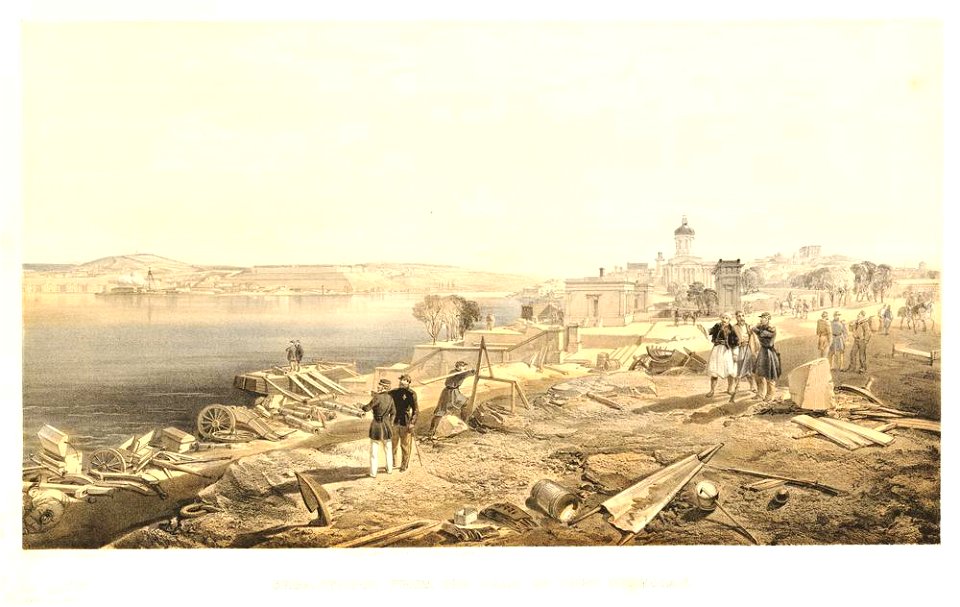 Sebastopol from the rear of Fort Nicholas, looking south (BM 1944,0405.2.61)
