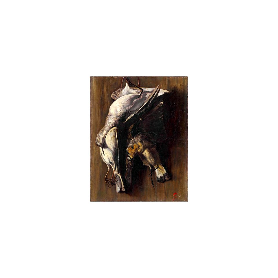 Segantini - NATURA MORTE CON UCCELLI STILL LIFE WITH WILD BIRDS, lot.26