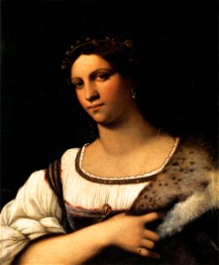Sebastiano del Piombo - Portrait of a Woman - WGA21119. Free illustration for personal and commercial use.