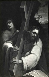 Sebastiano del Piombo - Cristo portacroce con la Madonna, Galleria Borghese,