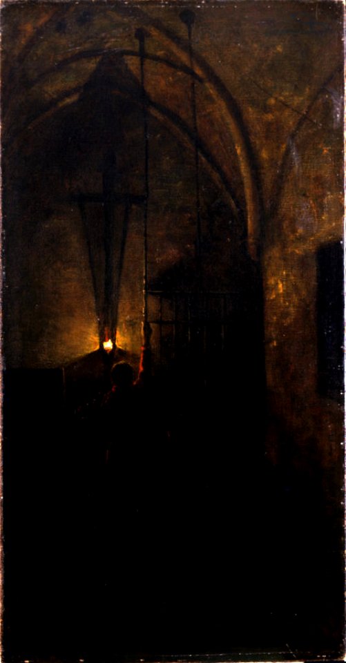 Segantini - Il campanaro, 1879-1880