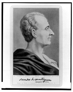 Secondat du Montesquieu - E. Hader, pinxit ; phot. u. verl. v. Sophus Williams, Berlin W. LCCN2004680097