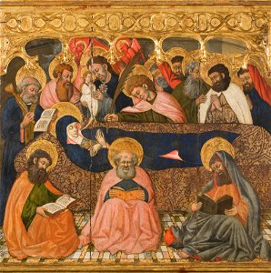 Second Master of Estopiñán - Dormition of the Virgin - Google Art Project