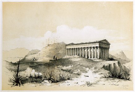 Segesta - Allan John H - 1843. Free illustration for personal and commercial use.