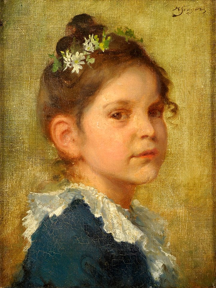 Hermann Seeger Mädchenportrait