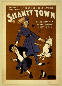 Second edition of the funniest farce in the world, Shantytown everything new, funny comedians, pretty girls. LCCN2014636366