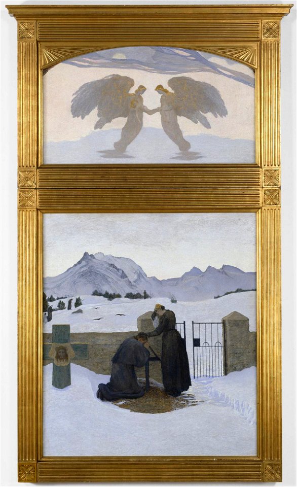 Segantini - Glaubenstrost, 1896, HK-1646
