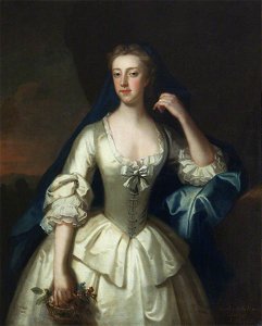 Enoch Seeman the younger (c.1694-1745) - Martha Harcourt (1715–1794), Lady Vernon - 653146 - National Trust