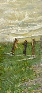 Giovanni Segantini Frammento di paesaggio