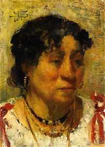 Segantini - Ritratto di contadina, 1880-82, 5089558