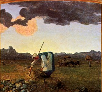 Segantini - The Hay Harvest, 1888-1898