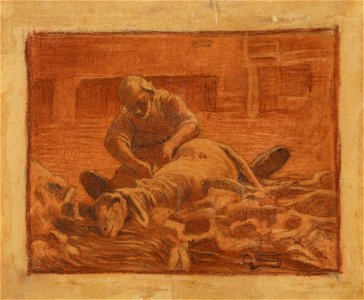 Segantini - IL REDDITO DEL PASTORE THE EARNINGS OF THE SHEPHERD, lot.14