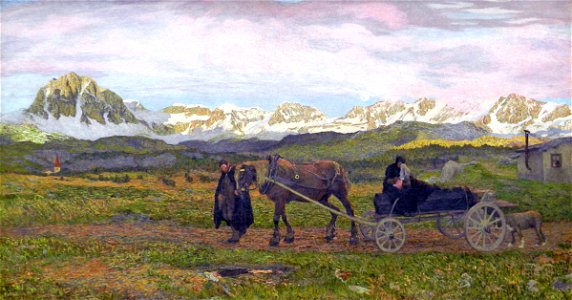Giovanni Segantini - Rückkehr in die Heimat