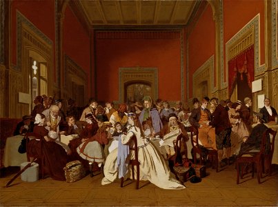 Second Class Waiting-Room (Carl d'Unker) - Nationalmuseum - 18324