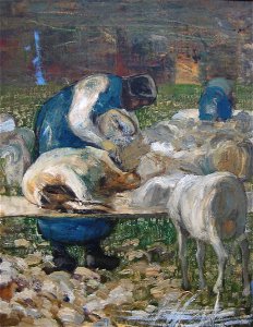 Segantini Schafschur