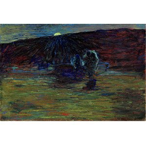 Segantini - TRAMONTO, lot.37