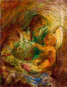 Segantini - Madonna con bambino, um 1880, 5827632