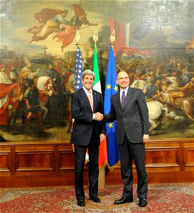 Secretary Kerry Meets With Italian Prime Minister Letta improved version